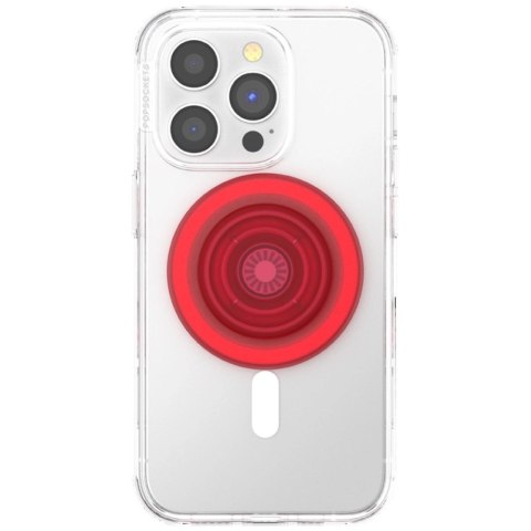 Uchwyt i podstawka do telefonu Popsockets Blanchette Red MagSafe - czerwony