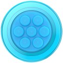 Uchwyt i podstawka do telefonu Popsockets Translucent FG-Popper MagSafe - niebieski