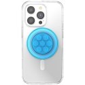 Uchwyt i podstawka do telefonu Popsockets Translucent FG-Popper MagSafe - niebieski