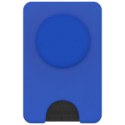 Uchwyt i podstawka do telefonu z portfelem Popsockets PopWallet+ PopGrip PW+ MS MagSafe - niebieski