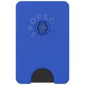 Uchwyt i podstawka do telefonu z portfelem Popsockets PopWallet+ PopGrip PW+ MS MagSafe - niebieski