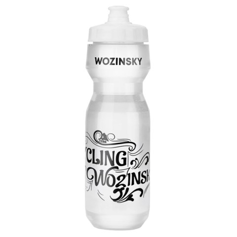 Bidon rowerowy Wozinsky WBR-01T 750ml - transparentny