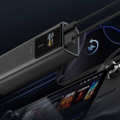 Powerbank Cuktech CKPB100PGLBL 150W 10000mAh USB-C USB-A - czarny