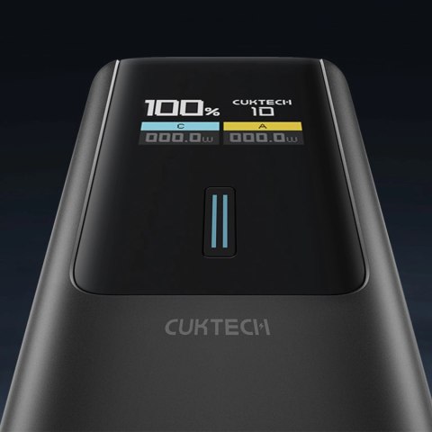 Powerbank Cuktech CKPB100PGLBL 150W 10000mAh USB-C USB-A - czarny
