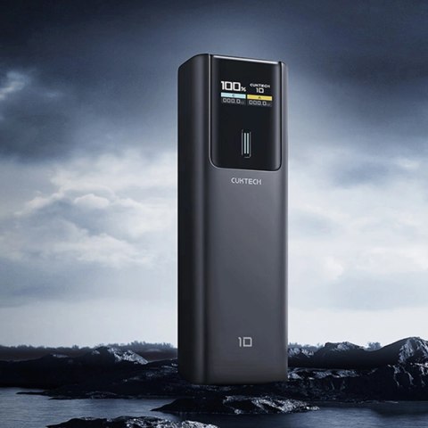 Powerbank Cuktech CKPB100PGLBL 150W 10000mAh USB-C USB-A - czarny