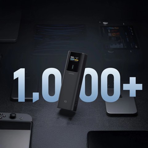 Powerbank Cuktech CKPB100PGLBL 150W 10000mAh USB-C USB-A - czarny