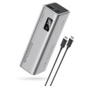 Powerbank Cuktech CUKP200XGLGR 100W 20000mAh 2 x USB-C 1 x USB-A - szary