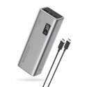 Powerbank Cuktech P+Series No.15 150W 20000mAh - szary