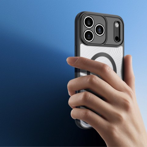 Etui Dux Ducis AIMO Mag na iPhone 17 Pro Max kompatybilne z MagSafe - czarne