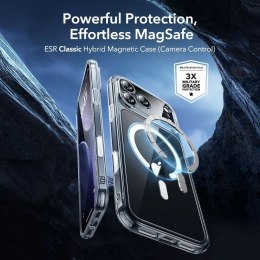 Zestaw ESR Classic Hybrid MagSafe + Szkło hartowane na iPhone 17 Pro Max - przezroczyste