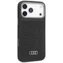 Etui Audi GT Synthetic Leather MagSafe do iPhone 17 Pro Max - czarne
