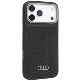 Etui Audi GT Synthetic Leather MagSafe do iPhone 17 Pro Max - czarne