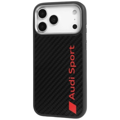 Etui Audi R8 Carbon Fiber MagSafe do iPhone 17 Pro Max - czarne