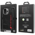 Etui Audi R8 Carbon Fiber MagSafe do iPhone 17 - czarne