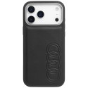 Etui Audi TT Synthetic Leather MagSafe do iPhone 17 Pro Max - czarne