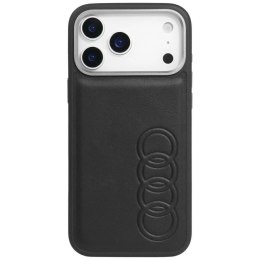 Etui Audi TT Synthetic Leather MagSafe do iPhone 17 Pro Max - czarne