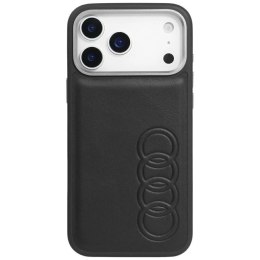 Etui Audi TT Synthetic Leather MagSafe do iPhone 17 Pro - czarne