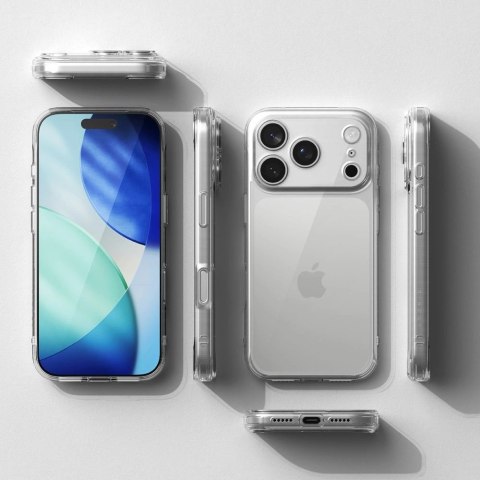 Etui Ringke Fusion na iPhone 17Pro Max - przezroczyste