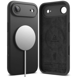 Etui Ringke Silicone Magnetic MagSafe na iPhone 17 Air - czarne