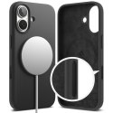 Etui Ringke Silicone Magnetic MagSafe na iPhone 17 - czarne