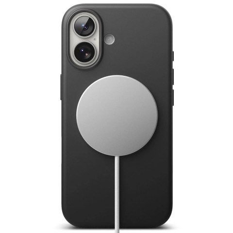 Etui Ringke Silicone Magnetic MagSafe na iPhone 17 - czarne