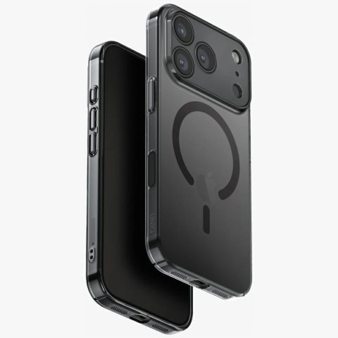 Etui UNIQ Airsuit Magclick Charging do iPhone 17 Pro - czarne