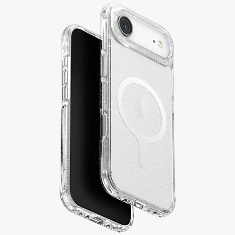 Etui UNIQ LifePro Xtreme Magclick Charging do iPhone 17 Air - przezroczysty-brokat