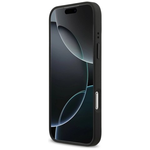 Etui BMW M Tricolor Metal Logo MagSafe do iPhone 17 Pro Max - szare