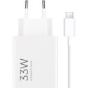 Ładowarka sieciowa Xiaomi MDY-16-EF 1xUSB-A 33W z kablem USB-C 3A - biała
