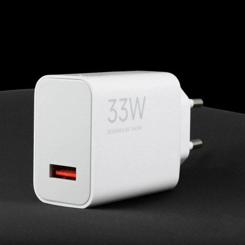 Ładowarka sieciowa Xiaomi MDY-16-EF 1xUSB-A 33W z kablem USB-C 3A - biała
