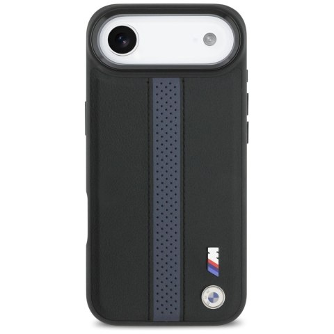 Etui BMW M Perforated Stripe Logo MagSafe na iPhone 17 Air - niebieskie
