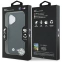 Etui BMW M Quilted Logo MagSafe na iPhone 17 - czarne