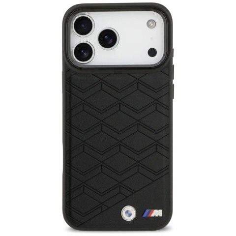 Etui BMW M Shape Logo MagSafe na iPhone 17 Pro Max - czarne