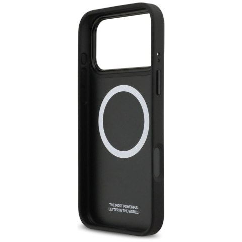 Etui BMW M Shape Logo MagSafe na iPhone 17 Pro Max - czarne