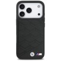 Etui BMW M Shape Logo MagSafe na iPhone 17 Pro - czarne