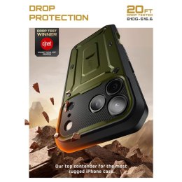 Etui Supcase UB Pro na iPhone 17 Pro - zielone