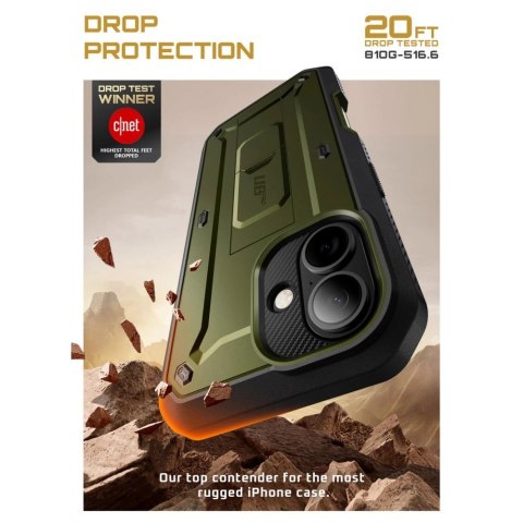 Etui Supcase UB Pro na iPhone 17 - zielone