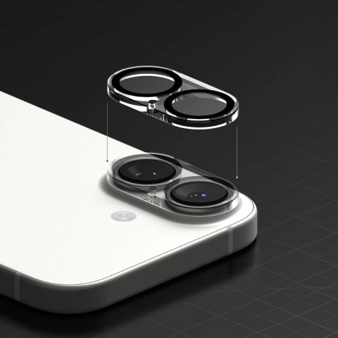 Osłona aparatu Ringke Camera Full Cover 2-pack na iPhone 17 - czarna