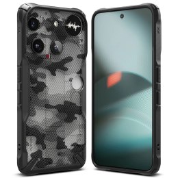 Etui Ringke Fusion X na Nothing Phone 3 - szaro-czarne