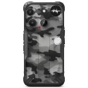 Etui Ringke Fusion X na Nothing Phone 3 - szaro-czarne
