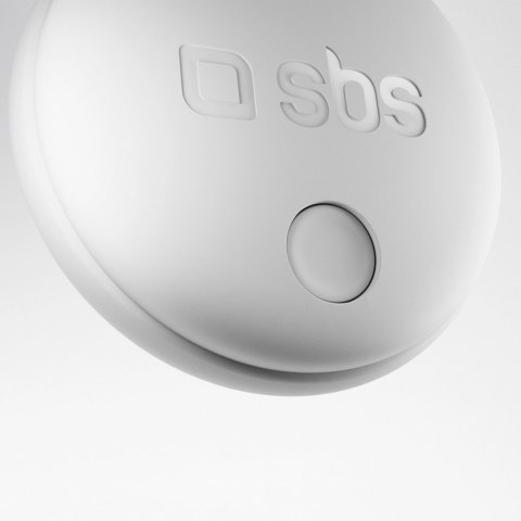 Lokalizator SBS Track My Circle kompatybilny z Apple Find My zestaw 2szt. - biały