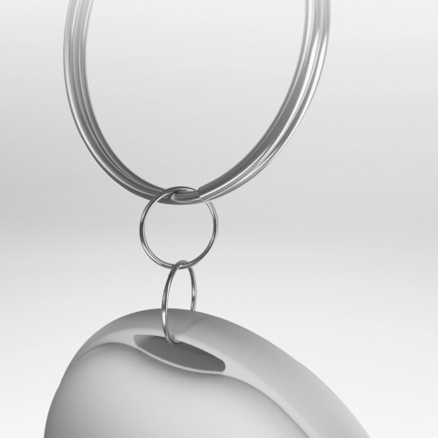 Lokalizator SBS Track My Circle kompatybilny z Apple Find My zestaw 2szt. - biały