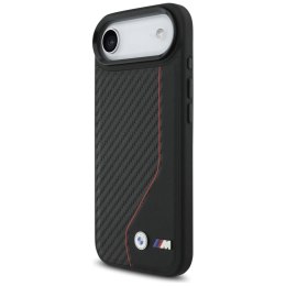 Etui BMW M Carbon Line & Logo MagSafe na iPhone Air - czerwone