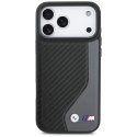 Etui BMW M Carbon Logo MagSafe na iPhone 17 Pro Max - grafitowe