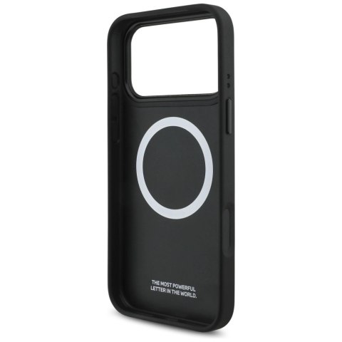 Etui BMW M Quilted Logo MagSafe na iPhone 17 Pro Max - niebieskie