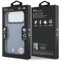 Etui BMW M Quilted Logo MagSafe na iPhone 17 Pro Max - niebieskie