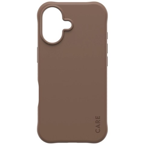 Etui CARE by PanzerGlass Fashionable Samba MagSafe na iPhone 17 - brązowe