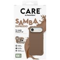 Etui CARE by PanzerGlass Fashionable Samba MagSafe na iPhone Air - brązowe