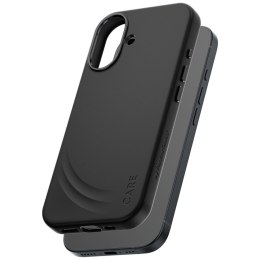 Etui CARE by PanzerGlass Feature FLOW MagSafe na iPhone 17 - czarne