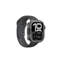 Etui metalowe AMAZINGTHING Titan Pro na Apple Watch 11 46mm aluminiowe - czarne